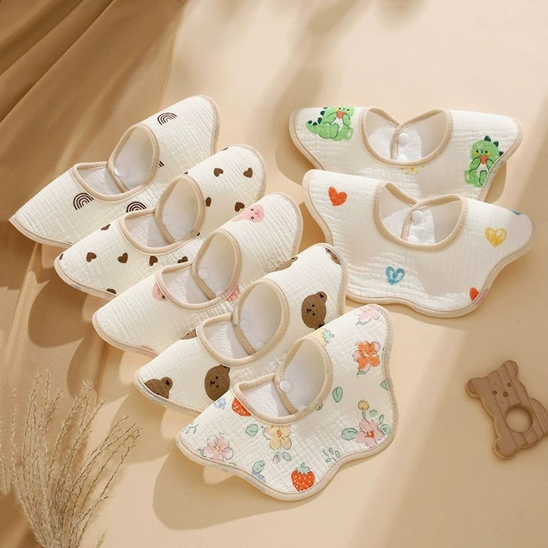 Baby Products Kit - Waterproof Cotton Gauze Baby Bibs New