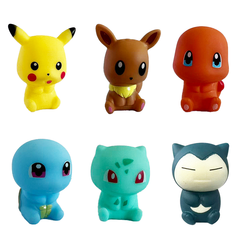 6Pcs Pokemon Bath Toys Pikachu - Baby Products Kit review and price