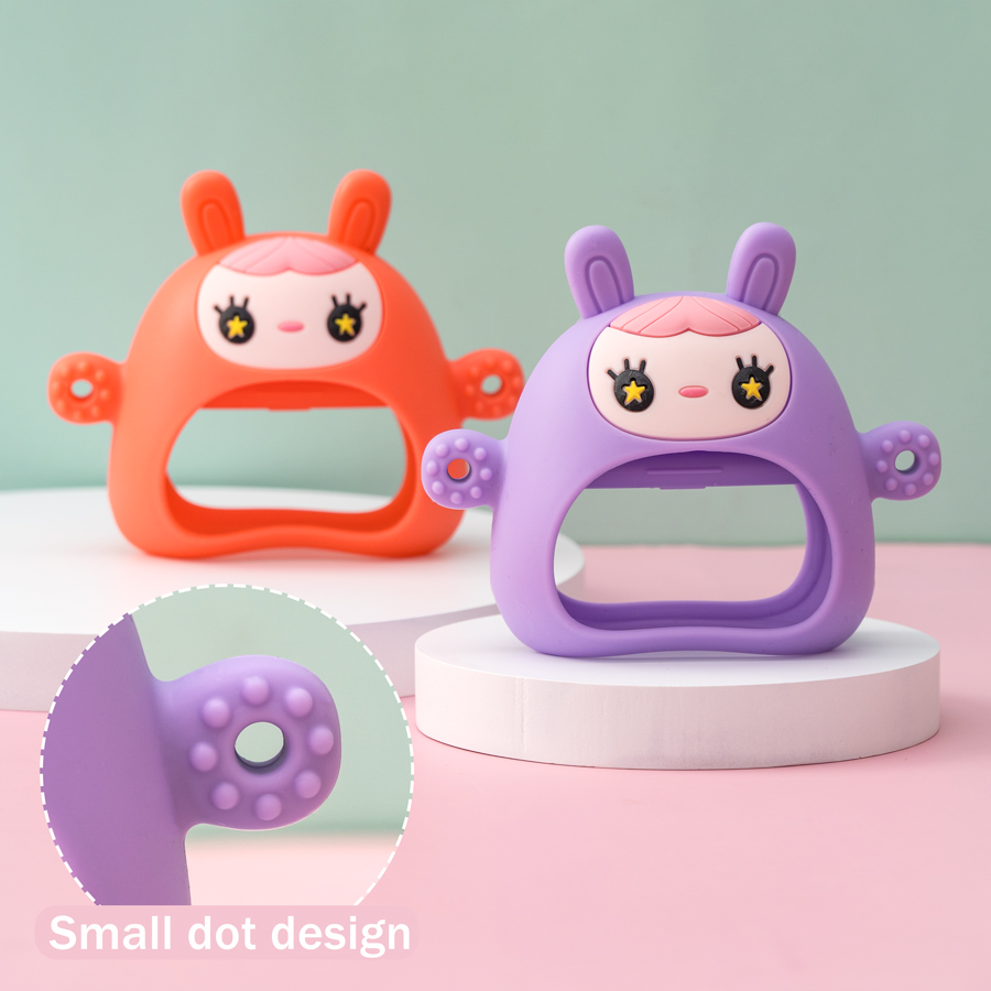 1PC Silicone Teether Toy BPA F - Teething Mitten Baby review and price
