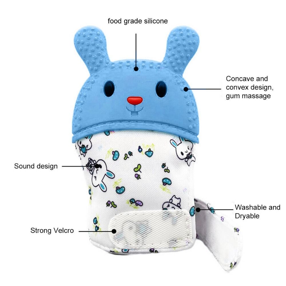 Cute Food Grade Silicone Baby  - Teething Mitten Baby review and price
