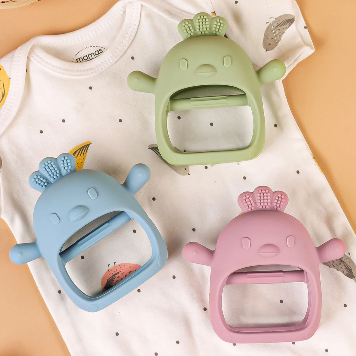 1PC Baby Teether Gloves Kids T - Teething Mitten Baby review and price