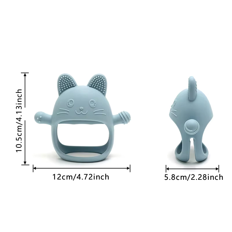 Baby Teething Toy Silicone Tee - Teething Mitten Baby review and price