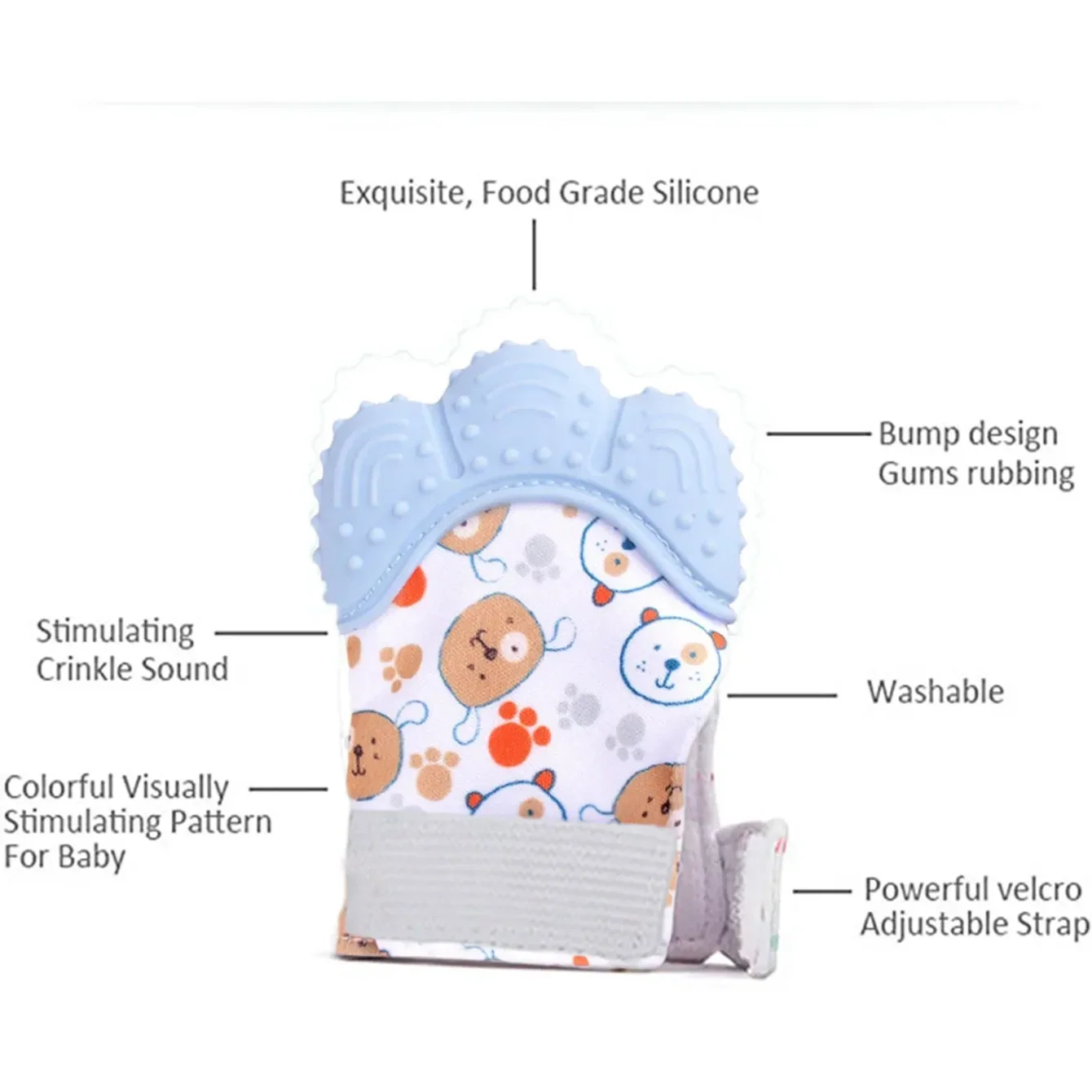 Baby Teething Mitten Chew Glov - Teething Mitten Baby review and price